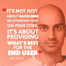 What is Neil Patel about?